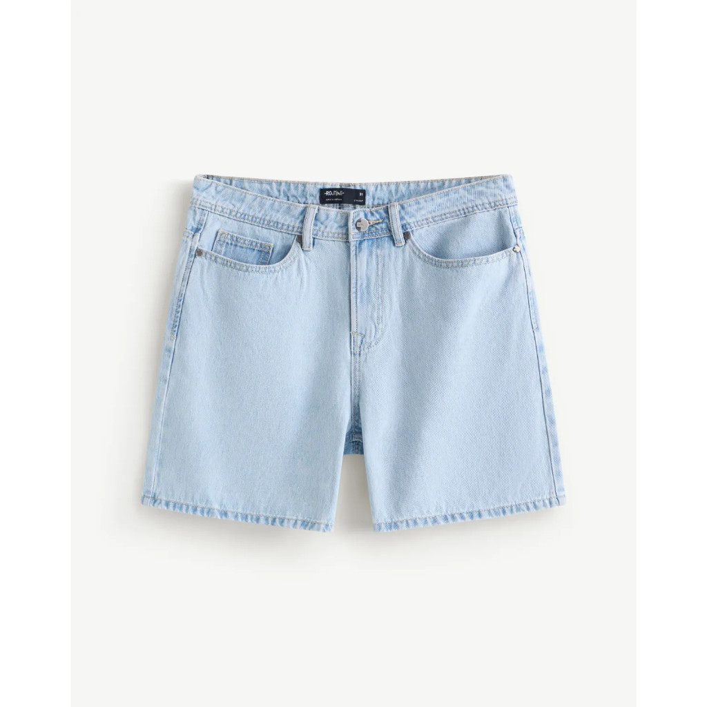 Quần short denim nam. Straight - ROUTINE 10F25DPS004