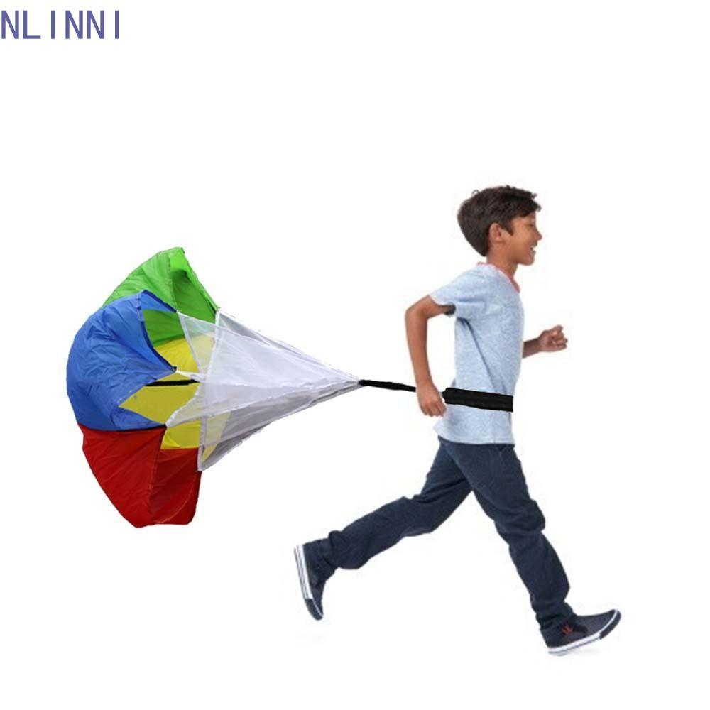 NLINNI Dù Tốc Độ Nhiều Màu Thể Thao Ngoài Trời Thiết Bị Tập Gym Chute Fitness Huấn Luyện Tốc Độ Vật 