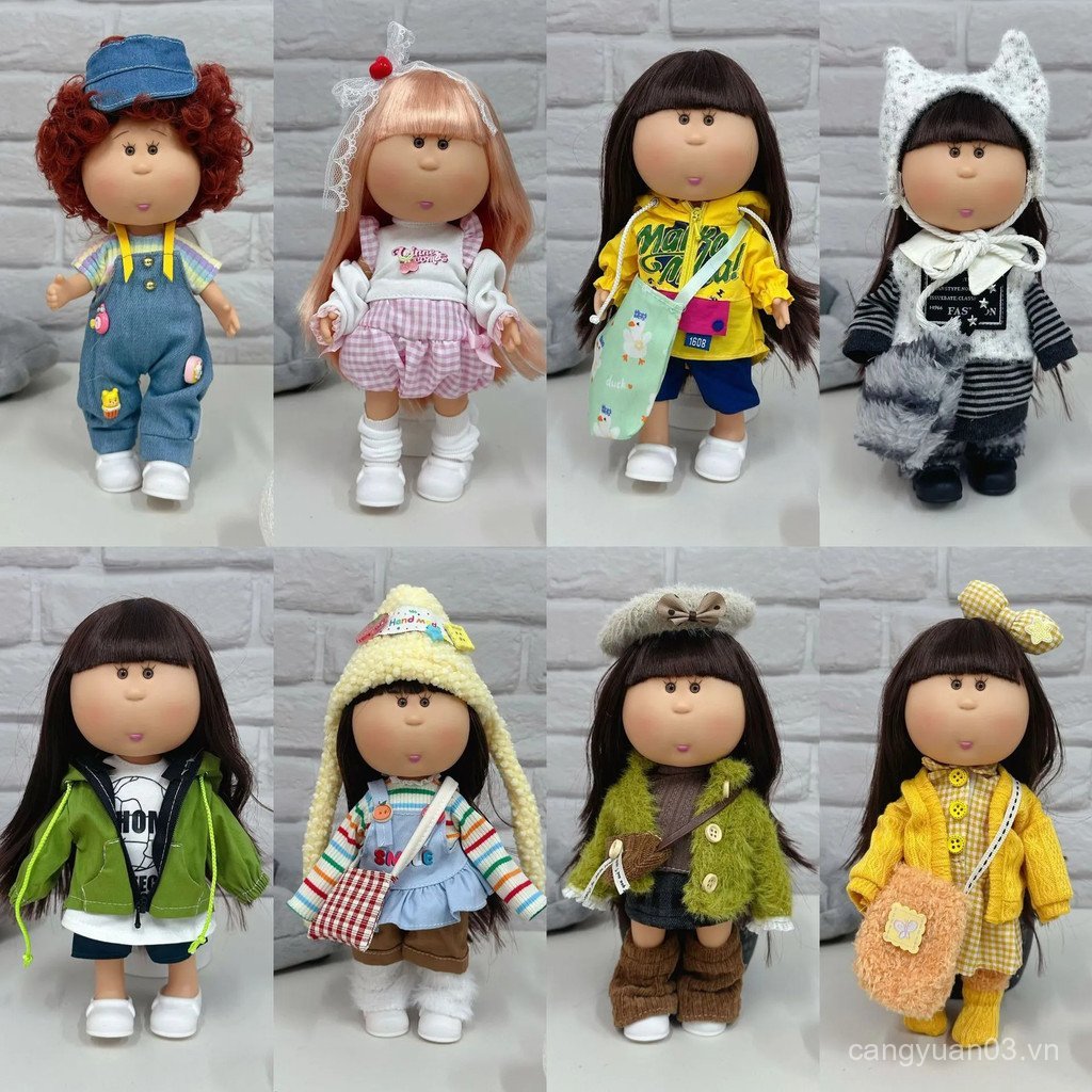 Thích hợp cho Tây Ban Nha Mia Quần áo búp bê khoai tây 24cm mia Búp bê Dress Up Suit Dress J8IE