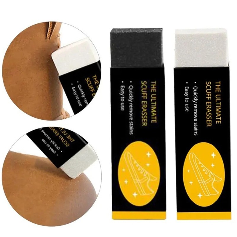 BKPP1 Compact Travel Shoe Cleaning Eraser Rubber Block Cleaner để loại bỏ vết bẩn nhanh