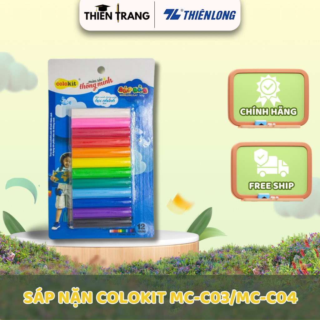 Sáp nặn Thiên Long Colokit MC-C03/MC-C04