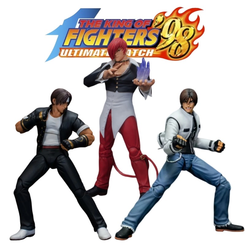 K.O.O. Storm Toys SNK the King of Fighters 98 / 2002 Kyo Kusanagi và Iori Yagami PVC Nhân Vật Hành Đ