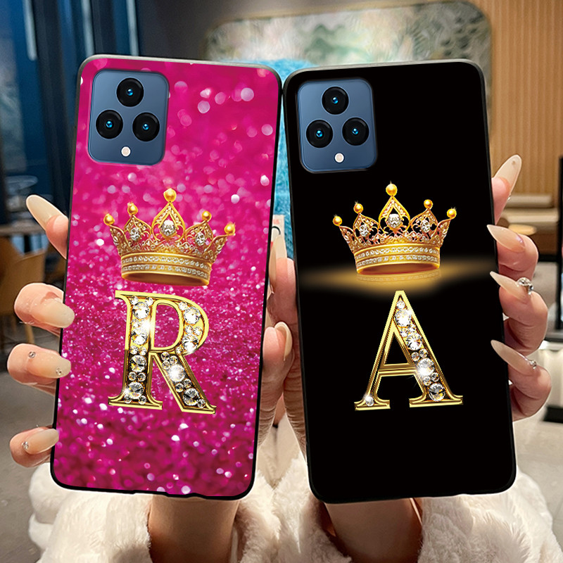Ốp Điện Thoại Họa Tiết Vương Miện Thời Trang Cho TCL T-Mobile REVVL 6 5G / T-Mobile T Điện Thoại 5G 