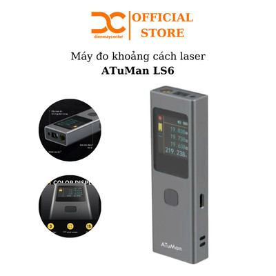 Máy đo khoảng cách laser Duka ATuMan LS6 khoảng đo 40m, màn hình màu - Shop Điện Máy Centre