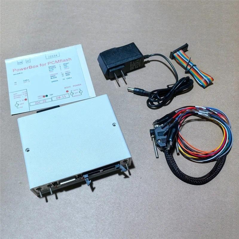 A72M-Power Box ECU Lập Trình Viên JTAG Power Box Cho PCM Flash Qua J2534 Công Việc Power Box Kết Nối