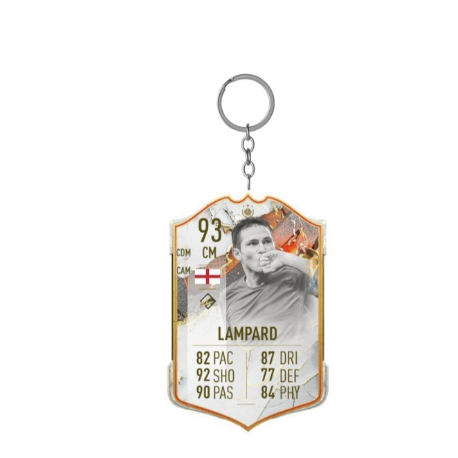 Lampard icon card 93 Keychain