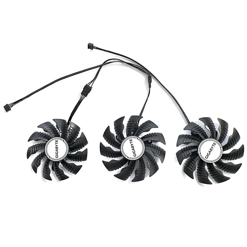 3FAN PLA09215S12H T129215BU 4PIN 87MM 82MM Dành Cho Quạt Đồ Họa Gigabyte RTX 3070 3080 Ti RTX 3090 V