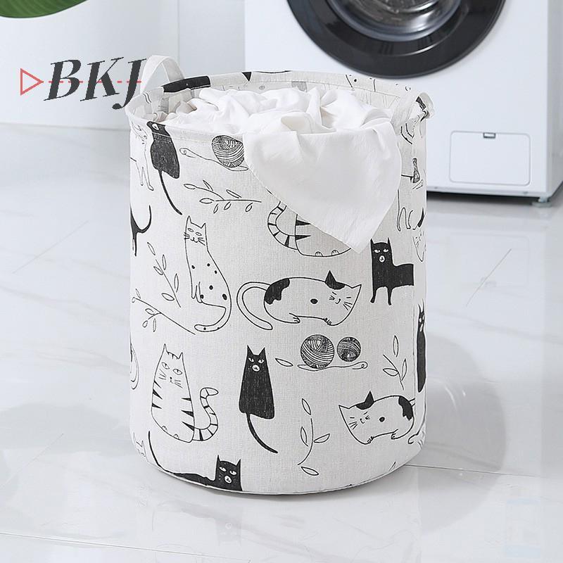 [KJ] Giỏ đựng quần áo bẩn Giỏ đựng đồ trong phòng tắm Túi đựng đồ có thể gập lại [Mới]