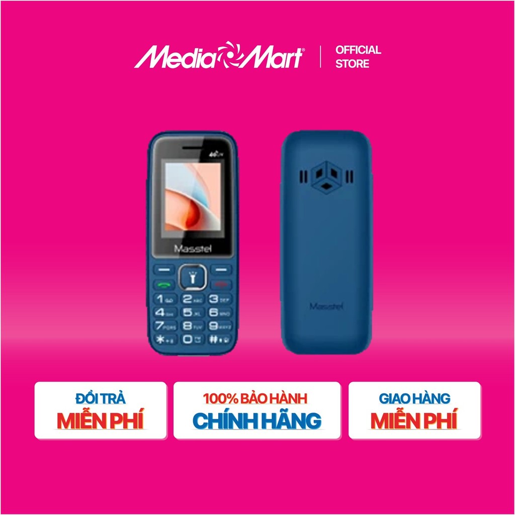 [SieuthiMediaMart] Masstel IZI 15 4G Xanh (Blue) BH chính hãng-Ship0đ