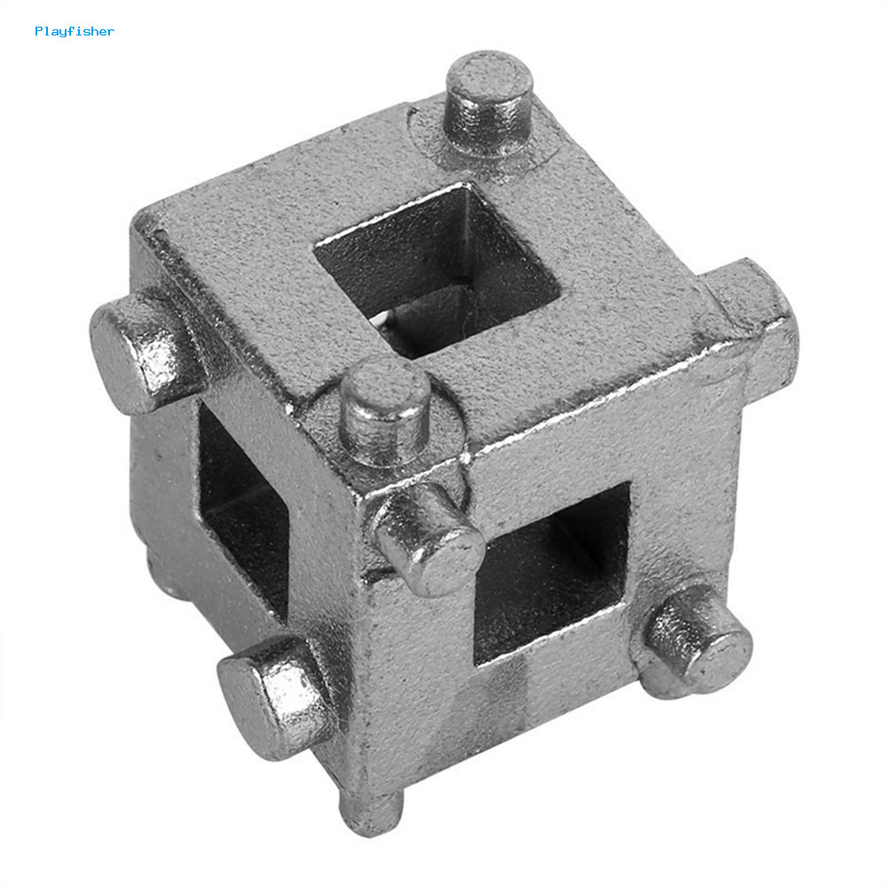 Xe Phía Sau Phanh Đĩa Piston Dụng Cụ Thu Hút Thép Carbon Cube Calliper Adapter