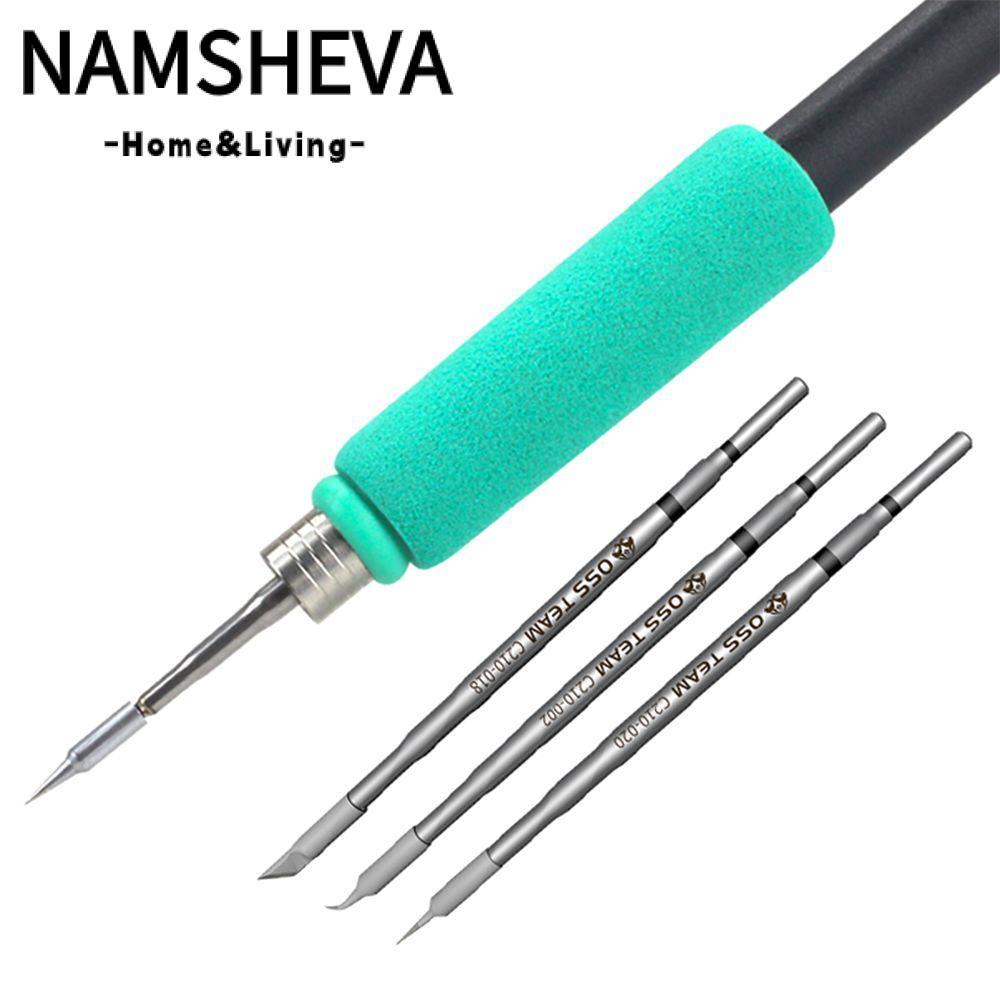 Đầu sắt hàn điện NAMSHEVA C210 cho trạm hàn T26 T26D T210 Tay cầm C210-I K SI Dụng cụ hàn