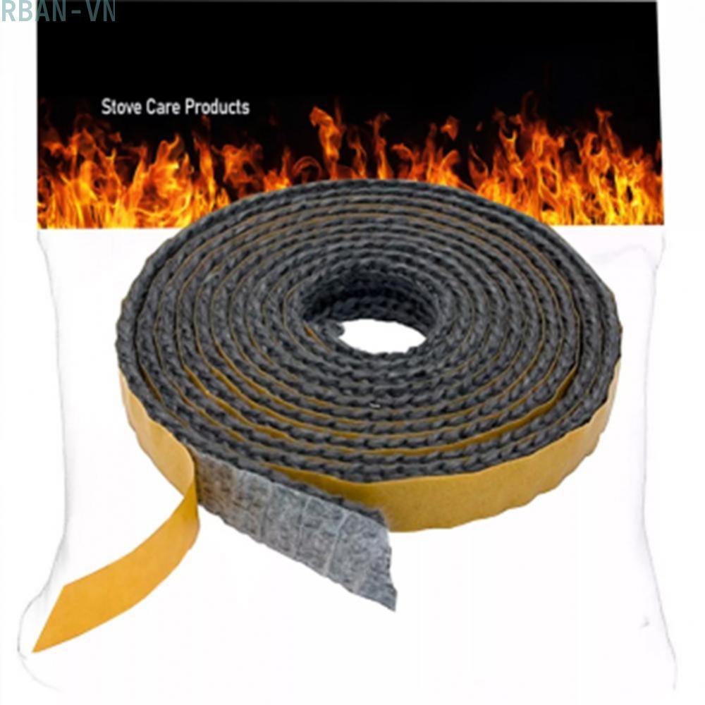 Sleek Design Practical 3mm Black Stove Sealing Tape Made of Fiberglass