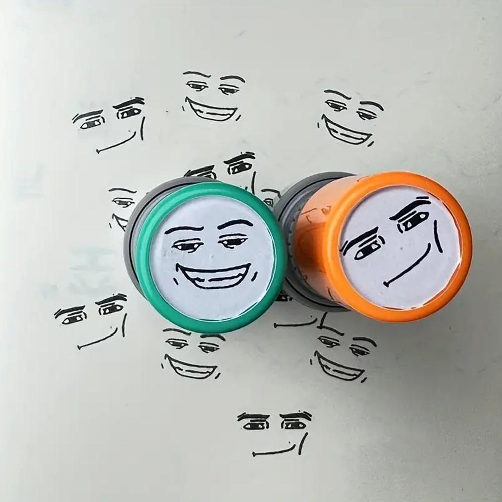 Nhân Vật Mặt Emoji Gói Photosensitive Tem Notebook Hoạt Hình Emoji Ngộ nghĩnh Notebook Vui Nhộn A9q3