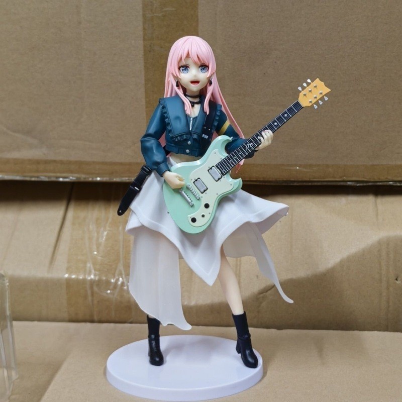 Qianzao Aiyin Hình Đàn Guitar Dễ Thương Cô Gái Đẹp Nhật Bản Bangbang Anime Hai Chiều Mô Hình Trang T
