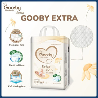 Bỉm ngày Gooby Quần/Dán siêu mỏng mềm, thấm hút tốt size dán NB/S/M quần M/L/XL/XXL/XXXL