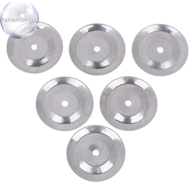 Kamembelling 50 Chiếc Chuông Tambourine Vòng Jingle Bell Sắt Cho Chuông Tay Nhà Thờ Trống Snare Tamb