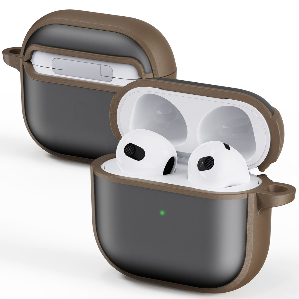 Hộp đựng tai nghe Airpods 4 Case nhám mờ chống bám vân tay chống sốc hiệu Likgus