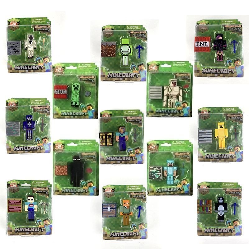 Minecraft Minifigure Armor Steve Doll Model Periph Minecraft Minifigure Armor Steve Doll Model Trang