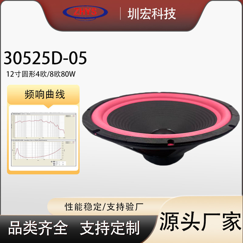 Loa siêu trầm còi âm thanh ô tô Series 40cm 4 Euro / 8 Euro 80W Tùy chỉnh sửa đổi ô tô