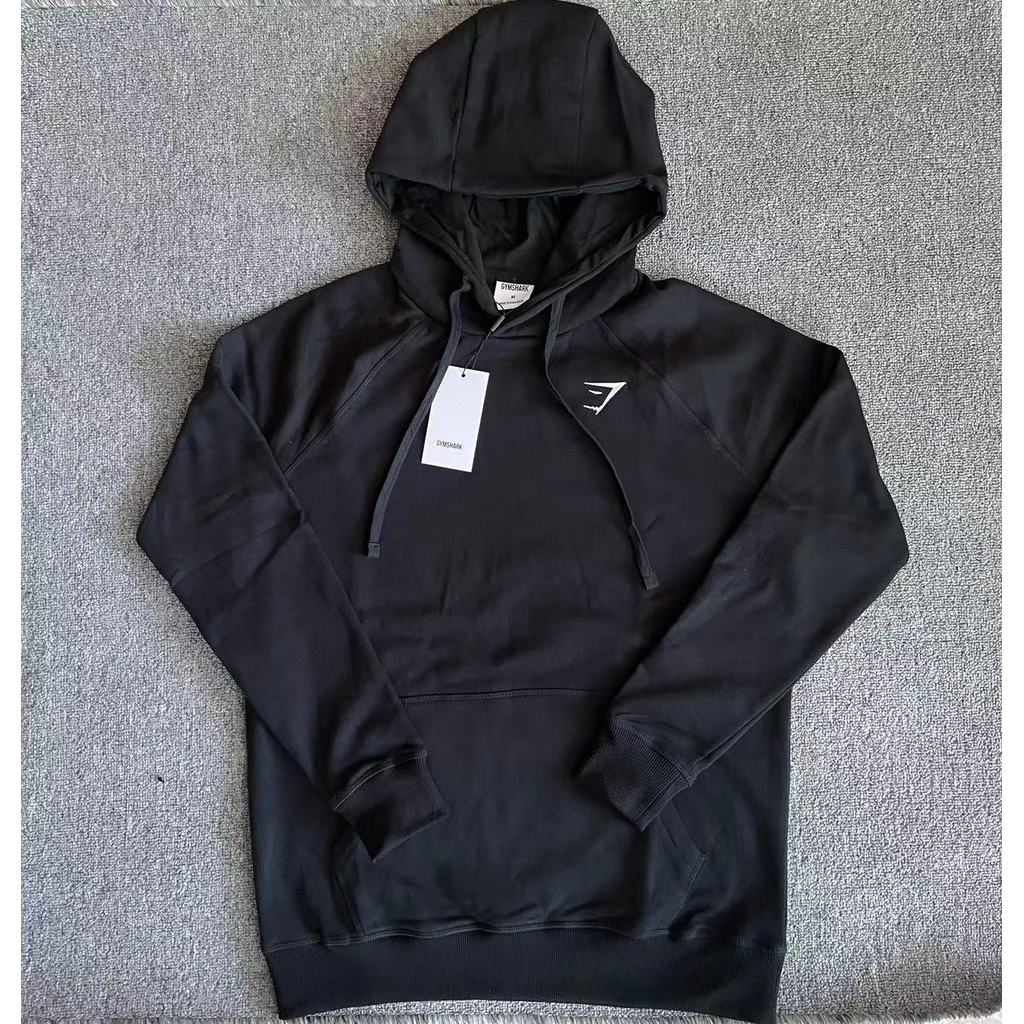 Gymshark Crest Hoodie lông cừu dành cho thể thao và tập luyện