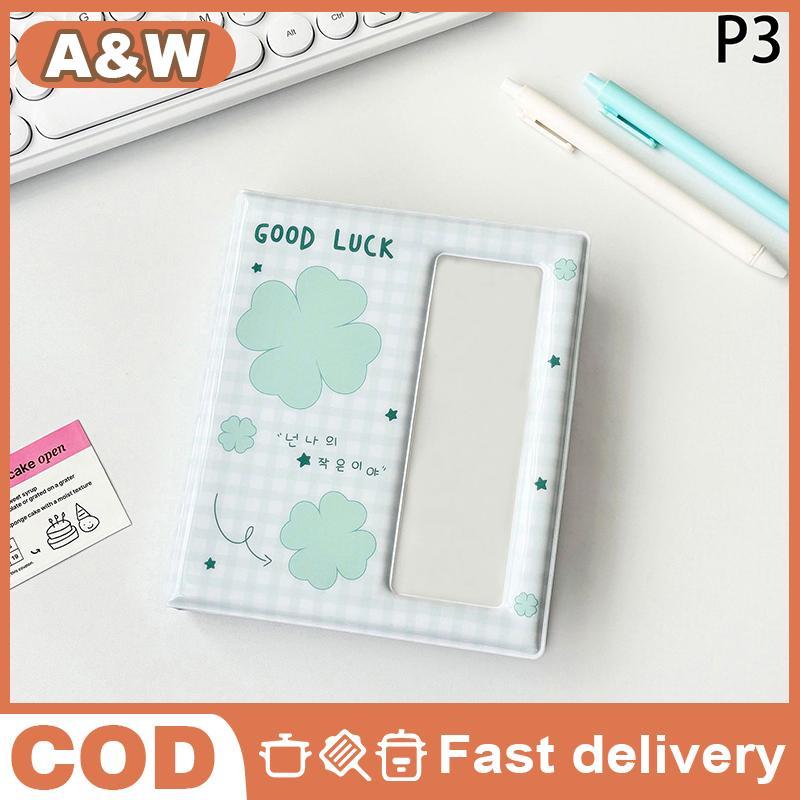 [WHP] Cartoon Photo Booth Frames Album 40Pcs 2x6 20Pcs 4x6 4R 40Pages Storage