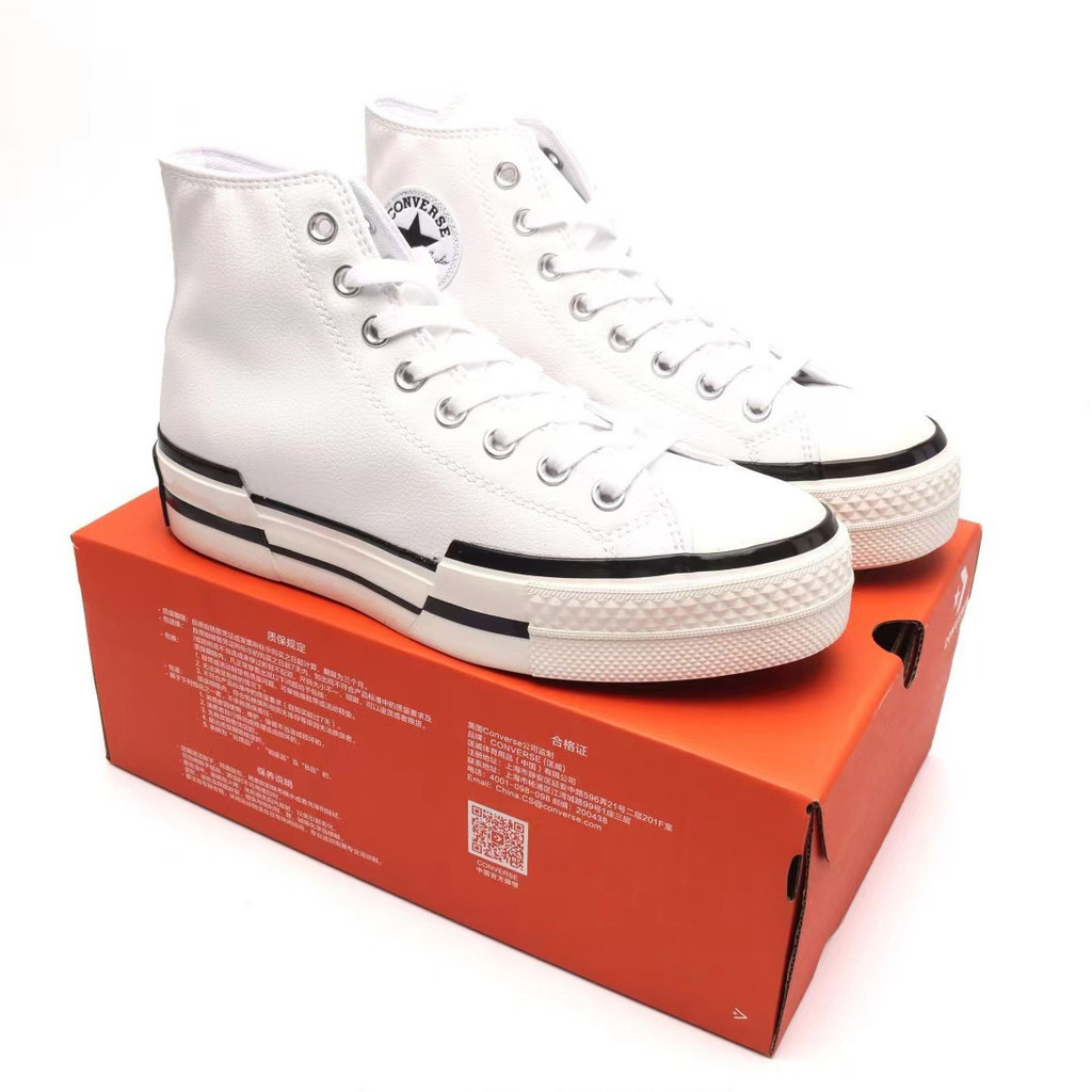 Giày thể thao màu trắng cao cấp Converse Chuck 70 PLUS.