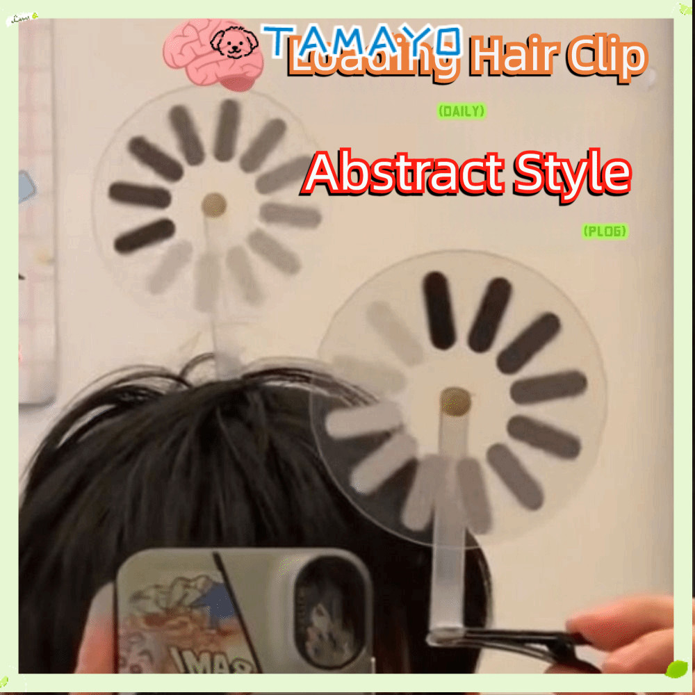 TAMAYO Brain Loading Hair Clip, Máy tính tải Băng đô ngộ nghĩnh Vấn đề tín hiệu Băng đô, Xoay sáng t