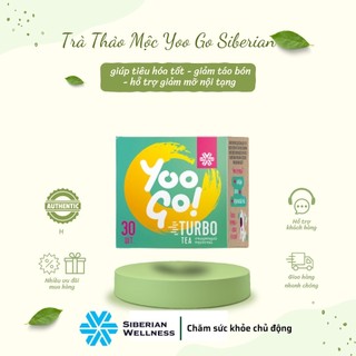 [COMBO 5 HỘP] TRÀ BODY YOOGO TURBO TEA – TRÀ BODY T SIBERIAN HEALTH, HỖ TRỢ THẢI ĐỘC, GIẢM CÂN, CẢI THIỆN HỆ TIÊU HÓA