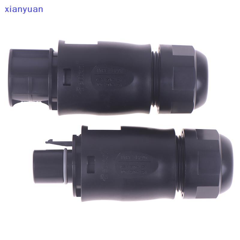 [xianyuan] BC01 Đầu nối 3 chân AC Nam Nữ IP68 cho lưới năng lượng mặt trời Dây buộc Micro Biến tần H