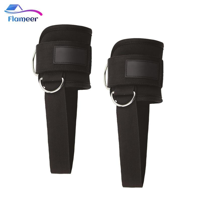 Dây đeo mắt cá chân phòng tập thể dục bền bỉ cho máy cáp Có thể điều chỉnh Booty Hip Abductor Tập th