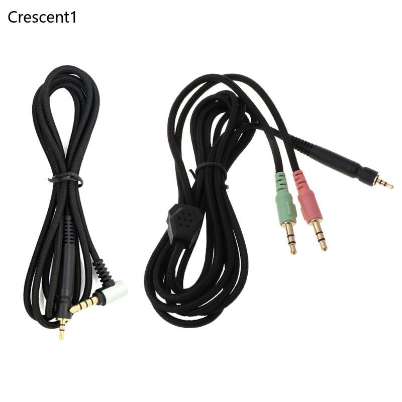 CRE 3 5mm Cắm Cáp Thay Thế Tai Nghe Cáp Nối Dài Bền Cho G4ME ONE GAME ZERO PC 373D PC37X GSP350