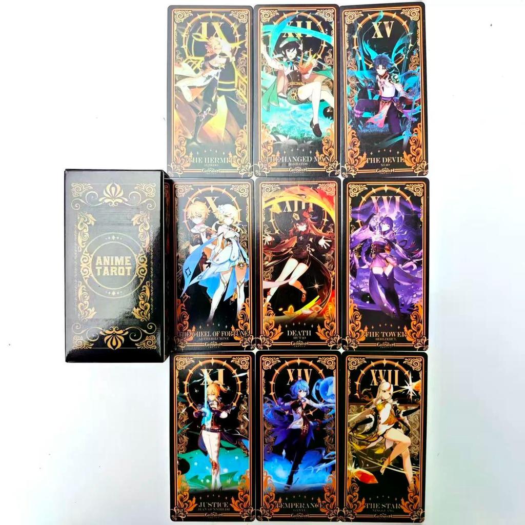2026 Sản Phẩm Mới Anime Tarot Cards deck Anime Tarot Zhang Weite Series Casual Board Game Card202605
