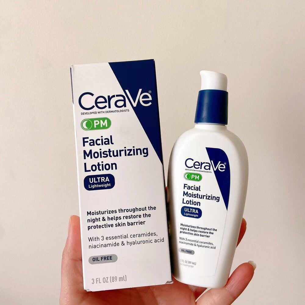 Bộ Kem Dưỡng Ẩm Da Mặt CeraVe AM/PM SPF 30 Oil Free 89ml