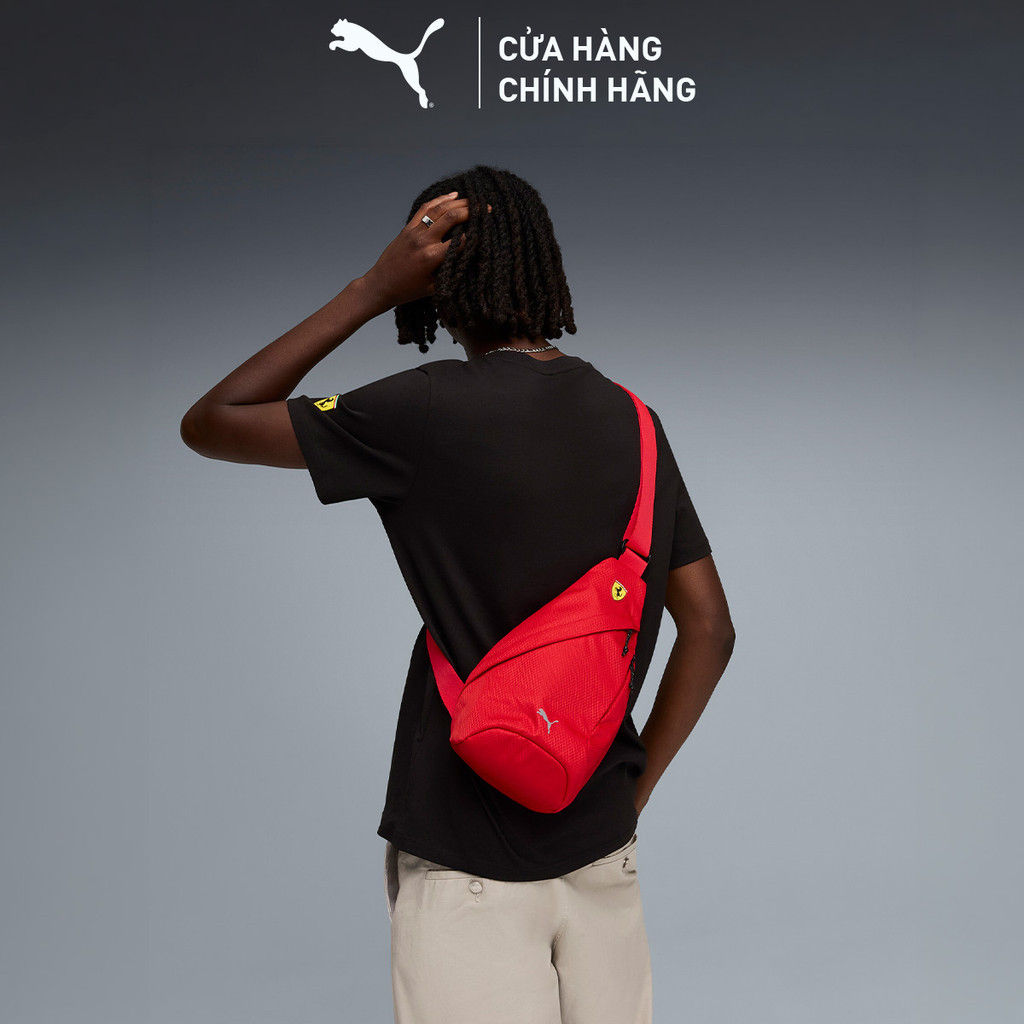 Túi Đeo Chéo Thời Trang PUMA Unisex FERRARI Sling Bag Rosso Corsa Màu Đỏ