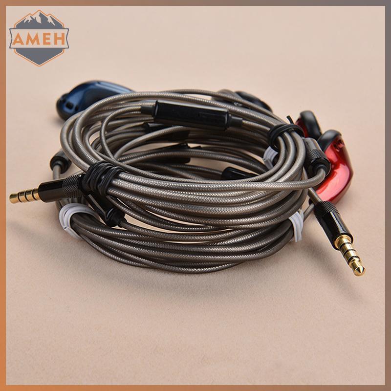 Technicolorepic DIY MX500 Tai nghe đầu phẳng âm trầm nặng có Mic Tai nghe thể thao học tập chất lượn