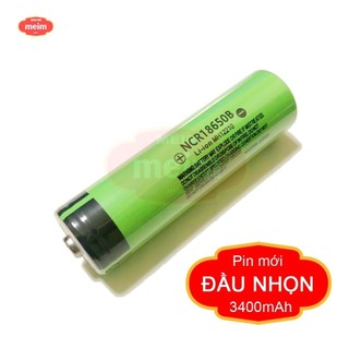 MM Mới Pin 18650 Panasonic 3.7V Pin 3400mAh 18650 Sản xuất tại 5A Nhật Bản Pin Đầu nhọn