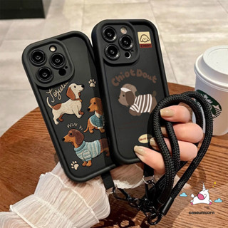 Than Carbon Biểu Hiện Ngộ nghĩnh Mắt Búp Bê 3D Vỏ Màu Đen Đơn Giản Tương Thích Cho IPhone 8 7 6 Plus 17 13 14 XR X 11 15 12 16Pro Max 7 8 Plus Air XS MAX SE 2020 Phim Hoạt Hình Đáng Yêu Bìa Mềm