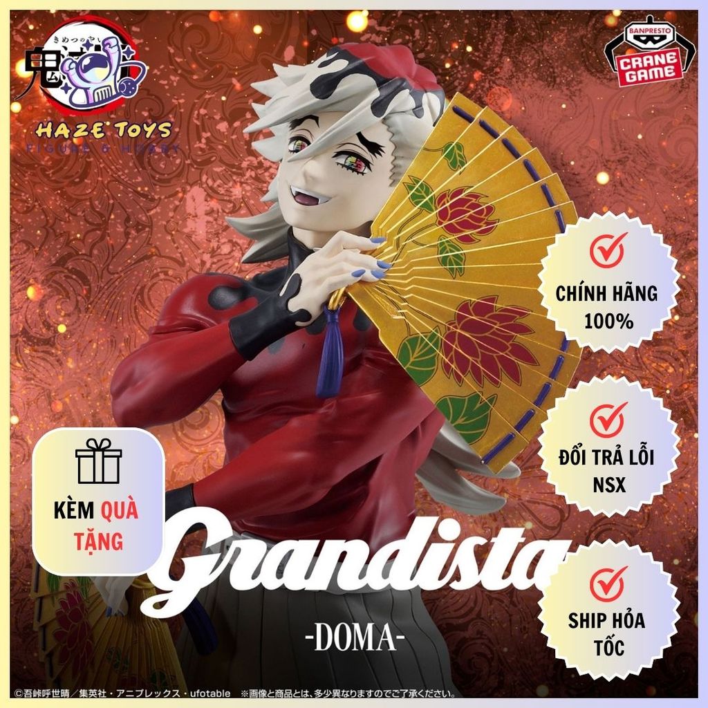 Mô hình Demon Slayer - Kimetsu no Yaiba - Grandista - Douma Figure Chính Hãng (Banpresto)