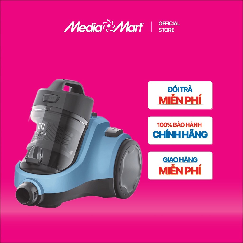 [MEDIAMART] - Máy hút bụi Electrolux 1800W EC31-2BB - FREESHIP,Bảo hànhchínhhãng