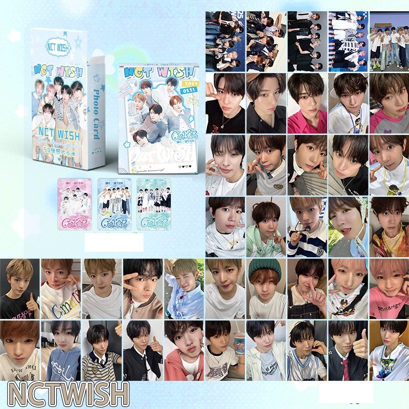 Set 50 photo card unoff Hologram NCT WISH 2026