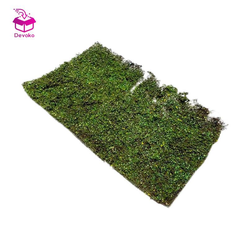 Mô hình bụi cây bụi thu nhỏ, Mô hình cỏ nhân tạo DIY, Mô hình địa hình cụm cỏ mô phỏng cho đồ thủ cô