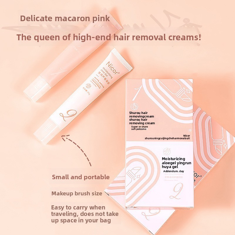 Bộ Kem Tẩy Lông Nicor Nam Nữ Cơ Thể Nhẹ Nhàng Tẩy Lông Smear Bộ Hai Mảnh