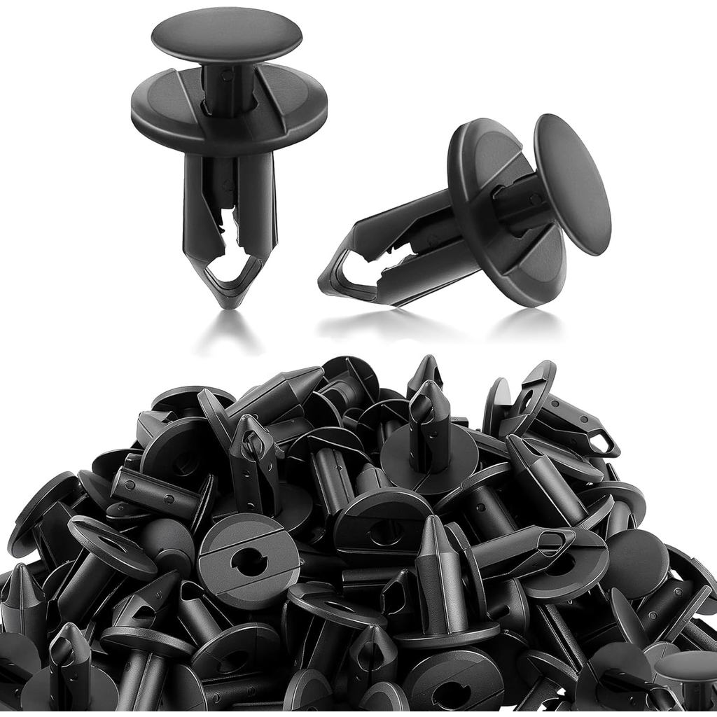 AUTOKAY 100 Chiếc ATV UTV Thân Dây Đinh Tán Đẩy Pin Fender Kẹp Phù Hợp Cho Suzuki King Quad Vinson Cho Xe Honda Acura Rancher Có Thể Am 293150089 Polaris 7661855 RZR Ranger cho Kawasaki P