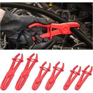 Kìm kẹp ống zipelo, Bộ kẹp kẹp kẹp dây 3 kích thước, Kìm cắt ống nhựa cho bộ tản nhiệt ô tô, phanh, Gas, ống làm mát và đường nhiên liệu (Đỏ)