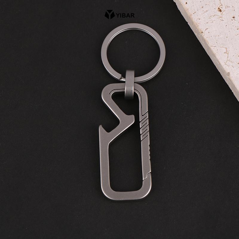 YIBAR 1 Carabiner Hợp Kim Titan Đa Năng, Phù Hợp Cho Outdoor Và Móc Khóa Oxytocin