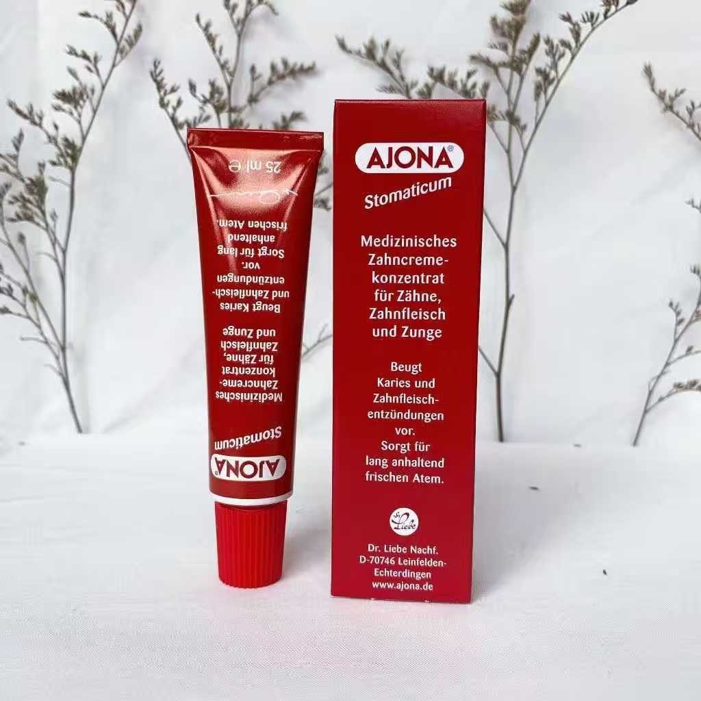 Ajona Kem Đánh Răng Dạng Cô Đặc Ajona Hết Hôi Miệng, Ngừa Viêm Nướu Của Đức 25ml