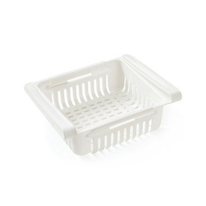 Refrigerator Organizer Large Capacity Storage Box Dust and Moisture Resistant Compartmentalized Stor