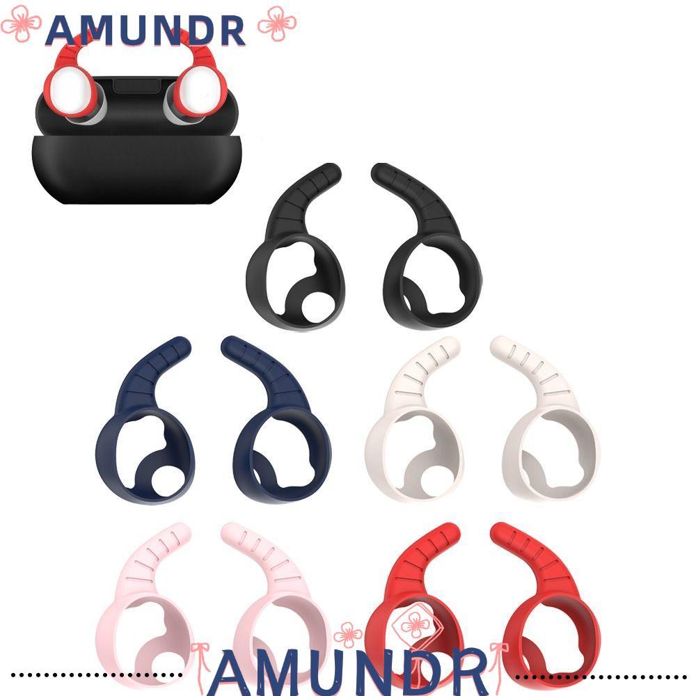 AMUNDR 5 Cặp Tai Nghe, Tai Nghe Móc Đôi Cánh Silicon, Nút Tai Nghe Earcap Tai Nghe Cho Beats Solo Bu