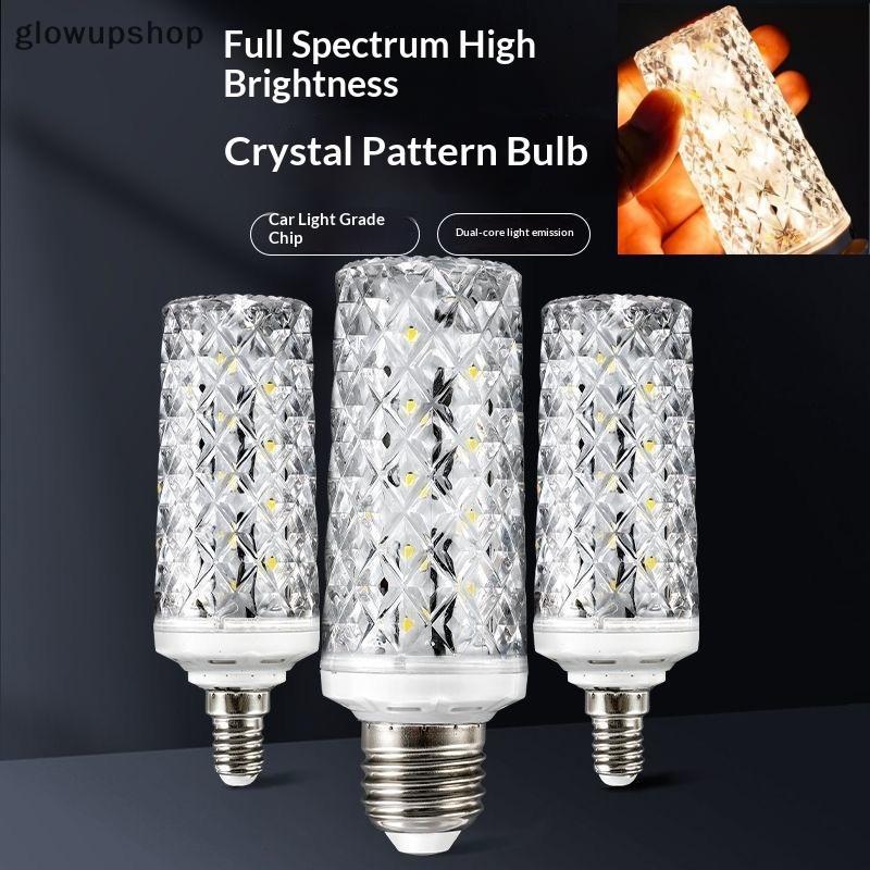 Glowupshop] Bóng đèn ngô LED E14 E27 Không có Flier 14W 18W 24W 50W Đèn tiết kiệm năng lượng cho đồ 