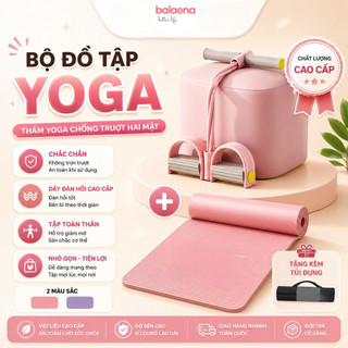 Bộ Thảm Yoga Và Dây Tập Cơ Bụng – Tập Luyện Toàn Thân, Dễ Sử Dụng